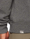 NORTH FACE MENS DREW PEAK PLV HOODIE JACKET MEDIUM GREY HEATHER TNF BLACK