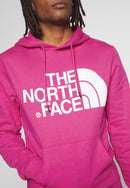 NORTH FACE MENS PINK STANDARD HOODIE