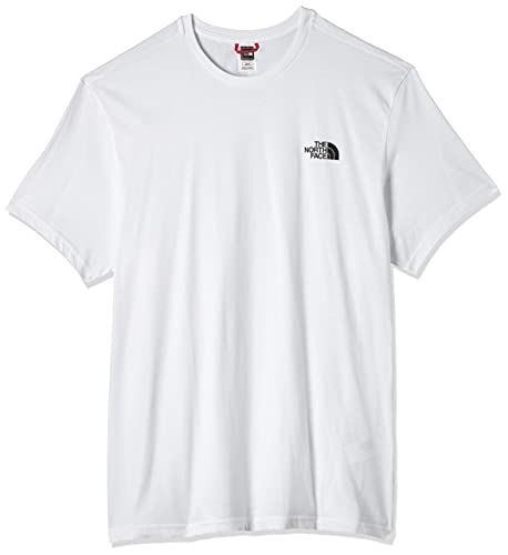 NORTH FACE MENS SIMPLE DOME TNF WHITE T SHIRT