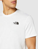 NORTH FACE MENS SIMPLE DOME TNF WHITE T SHIRT