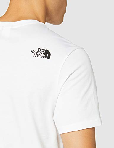NORTH FACE MENS SIMPLE DOME TNF WHITE T SHIRT