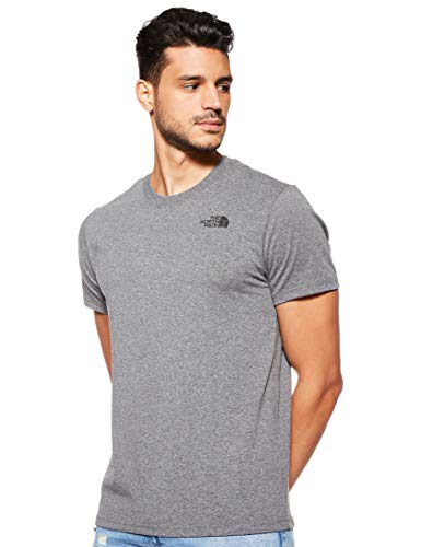 NORTH FACE REDBOX MENS GREY T SHIRT