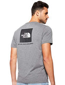 NORTH FACE REDBOX MENS GREY T SHIRT