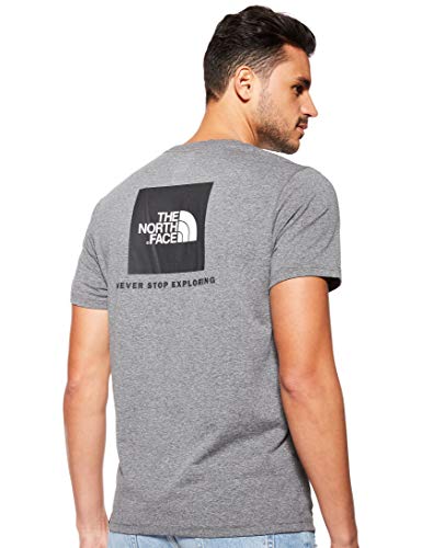 NORTH FACE REDBOX MENS GREY T SHIRT