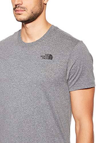 NORTH FACE REDBOX MENS GREY T SHIRT