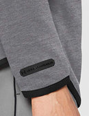 UNDER ARMOUR MENS GREY MOVE GRAPHIC WARM-UP SWEATSHIRT