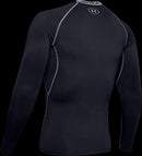 UNDER ARMOUR HEATGEAR LONG SLEEVE BLACK COMPRESSION SHIRT