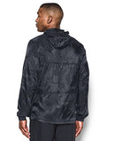 UNDER ARMOUR MENS PURSUIT WINDPROOF BLACK/CAMO JACKET