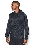 UNDER ARMOUR MENS PURSUIT WINDPROOF BLACK/CAMO JACKET