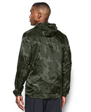 UNDER ARMOUR MENS WINDBREAKER DOWNTOWN GREEN/CAMO JACKET